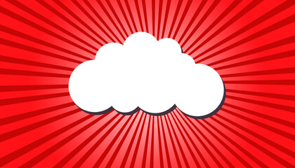 Cartoon comic background, Pop art red comics book cartoon. comic background with dot pattern halftone abstract. Vector halftone illustration. Vintage backdrop for comic superhero text, speech bubble, 