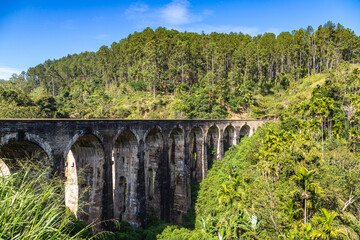 Nine arch bridge in Sri Lanka