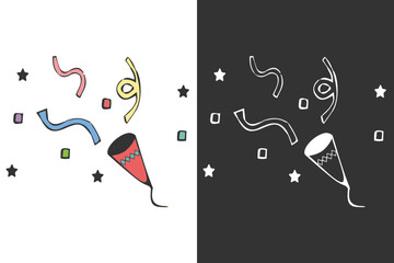 手描きのクラッカー