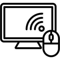 Mouse Wireless Icon