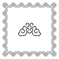 Luxury festive Chinese oriental traditional culture premium classical decoration red gold line art design vector illustration. Covers, greeting cards, logos, packaging, posters, backgrounds -Greeting