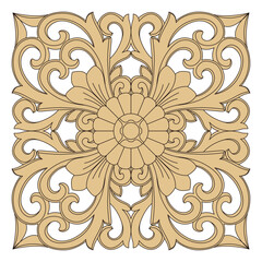 Fototapeta na wymiar Luxury festive Chinese oriental traditional culture premium classical decoration red gold line art design vector illustration. Covers, greeting cards, logos, packaging, posters, backgrounds -Greeting