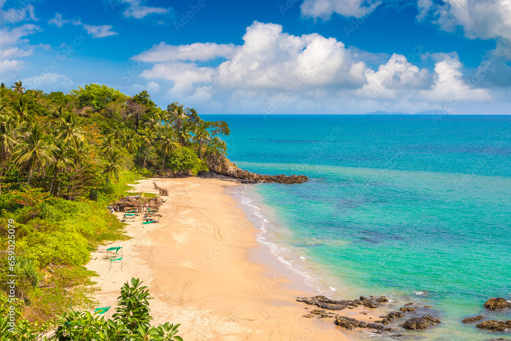 Canvas Prints beach at koh lanta yai island