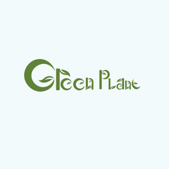 vector illustration of plant logo
