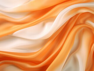Flowing draperies pastel tones. AI Generation
