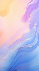 Obraz premium Ethereal Flow: Dance of Colors, Purple Pastel Colors on Pigment Texture Background