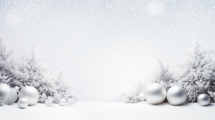 stockphoto, festive celebrate christmas eve background concept banner of xmas decorate ball and...