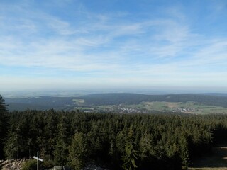 Auf dem Ochsenkopf im Fichtelgebirge