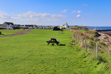 John O'Groats campsite NC500 Scotland 