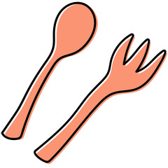 fork and spoon icon