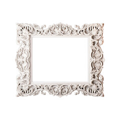 frame on white