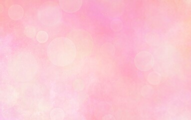 pink bubbles background
