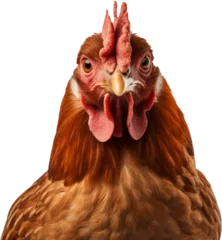 Raamstickers chicken transparent background clipart PNG © Chrixxi