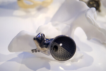 With the help of prosthetic equipment, amputees can regain mobility in their hip and pelvis,...