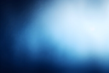 A Large Banner-Sized Background with White, Blue, and Black Blurred Gradient on a Dark Grainy...