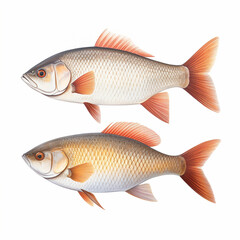 Obraz premium Fisch roach portrait