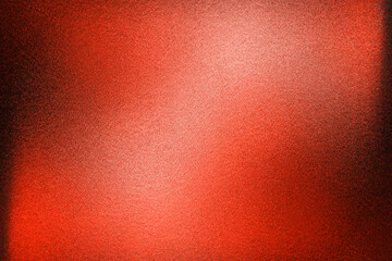 Color gradient dark grainy background, red orange yellow vibrant abstract  on black, noise texture effect