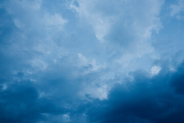 Majestic sky and cloud for background.