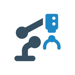 Crane machine icon vector illustration