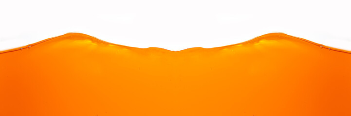 Orange juice isolated on white background,orange juice is isolated on white background. healthy fresh drink and natural waves. close up view 