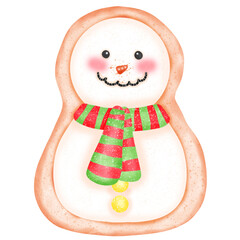 snowman cookie 