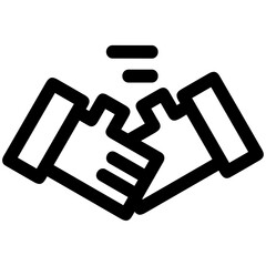 Hand icon symbol vector image. Illustration of the human finger design image