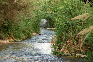 Wadi Al-Auja in Jericho, Palestine