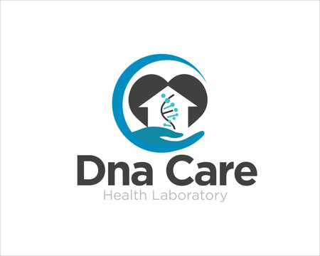 dna care logo designs for medical clinic and health service