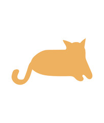 Retro, Cat  vector Craft Design. T-shirt Design. Illustration