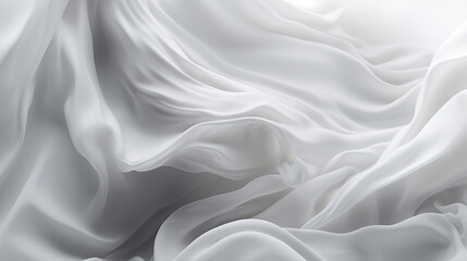 Ethereal Elegance: The Art of White Fabric Drapery,white silk background,white satin background,white satin fabric