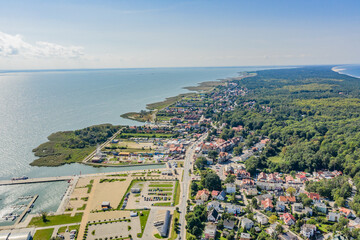 Krynica Morska z drona