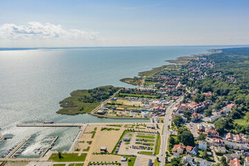 Fototapeta premium Krynica Morska z drona