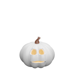 Obraz premium jack o lantern, halloween3D, lantern, white, boo