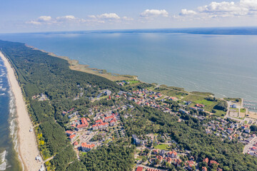 Krynica Morska z Drona