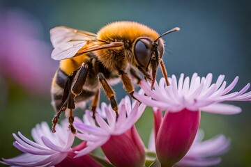 bee on flower