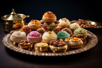 Diwali Sweets Extravaganza, Crafted with Generative AI"