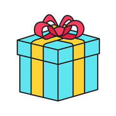 Vector Illustration of Gift Box
