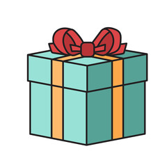 Vector Illustration of Gift Box