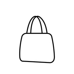 Line & Flat Shopping Bag Icons design.