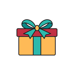Vector Illustration of Gift Box