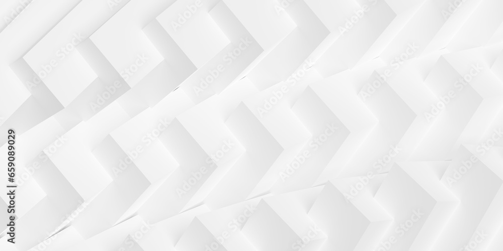 Poster abstract modern minimal white zig-zag vertical stairs or steps geometry pattern background