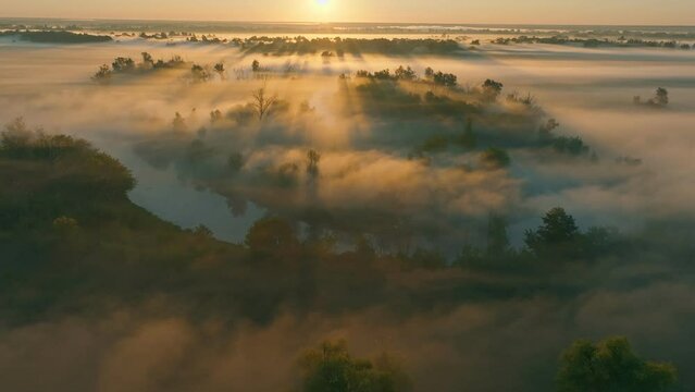 Morning fog smoke river nature park nature sky travel outdoor