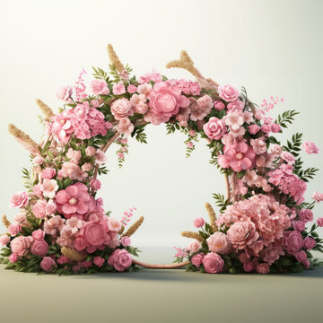 flower floral arch
