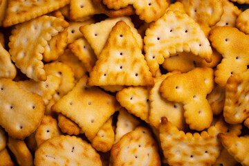 fresh crispy crackers cookies