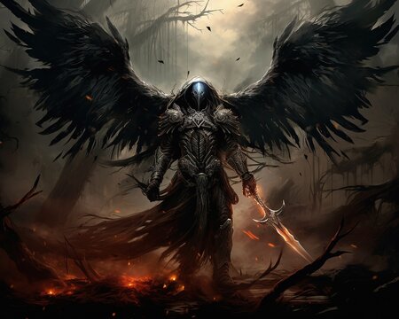 Azrael Angel Of Death Wallpaper