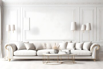modern luxury living room interior with sofa