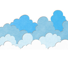 blue sky with clouds