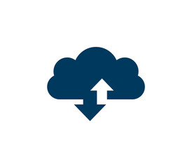 Cloud data icon. Vector illustration. - 659100449