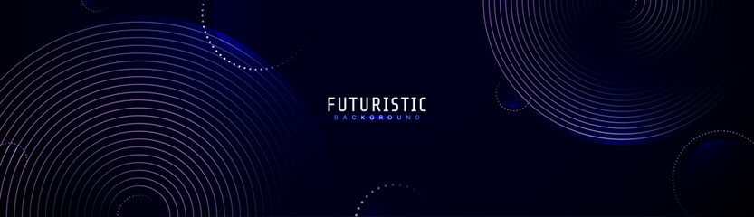 3d futuristic blue techno abstract background overlap layer on dark space with glowing lines shape decoration. Modern graphic design element future style concept