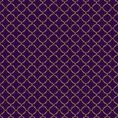 Fototapeta premium moroccan seamless pattern. turkish mosque window shape. arabic mosaic watercolor ornament background. eid mubarak muslim decoration. ramadan kareem islamic illustration.